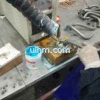 induction brazing oil tube