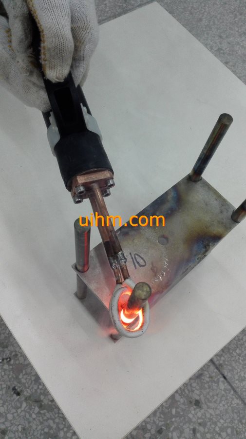 water cooled flexible handheld induction coil for heating SS steel pipes (13)