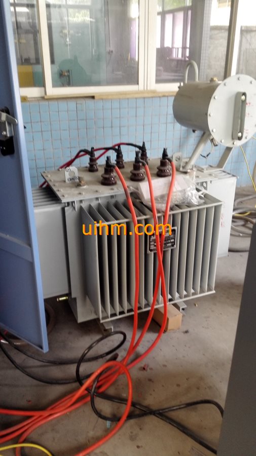 customized 300KW UHF induction heater based on MOSFET for quenching works (4)