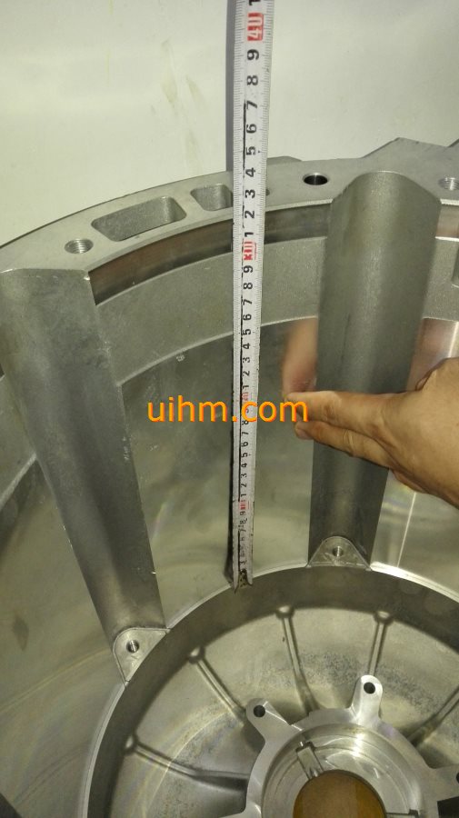 induction heating aluminum motor frame (2)