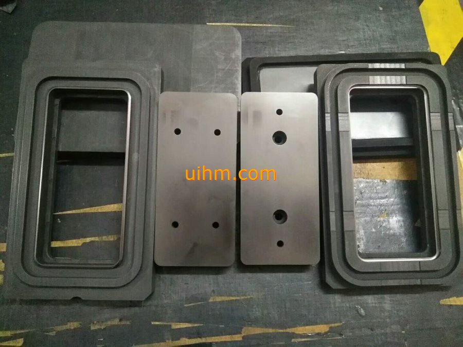 induction heating graphite mobile mould for bend glasses (1)