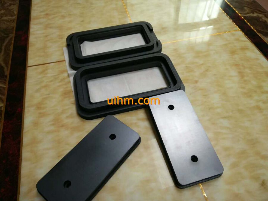 induction heating graphite mobile mould for bend glasses (3)