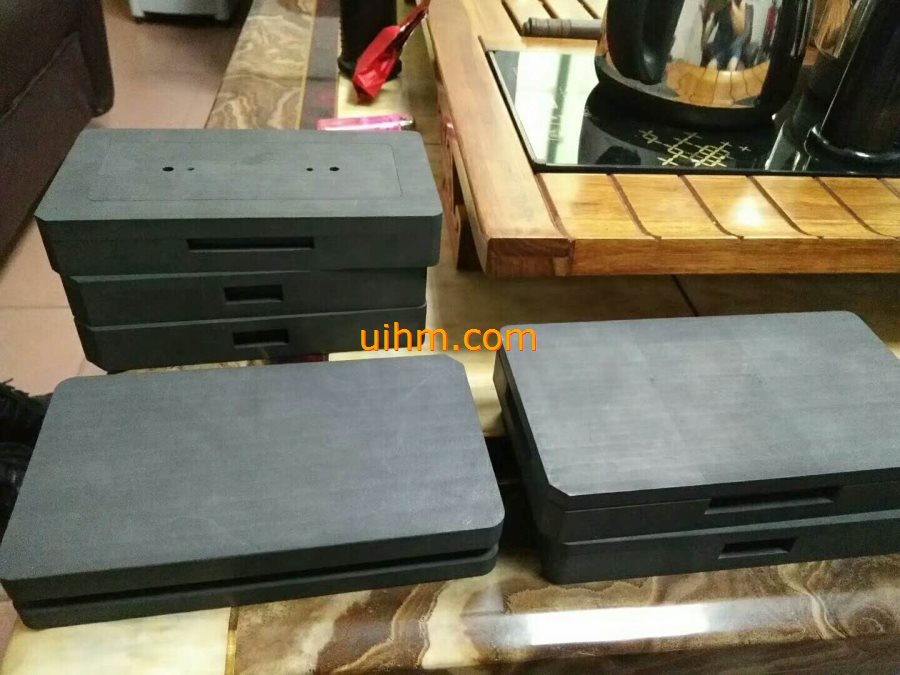 induction heating graphite mobile mould for bend glasses (4)