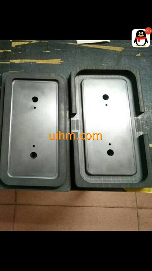 induction heating graphite mobile mould for bend glasses (5)