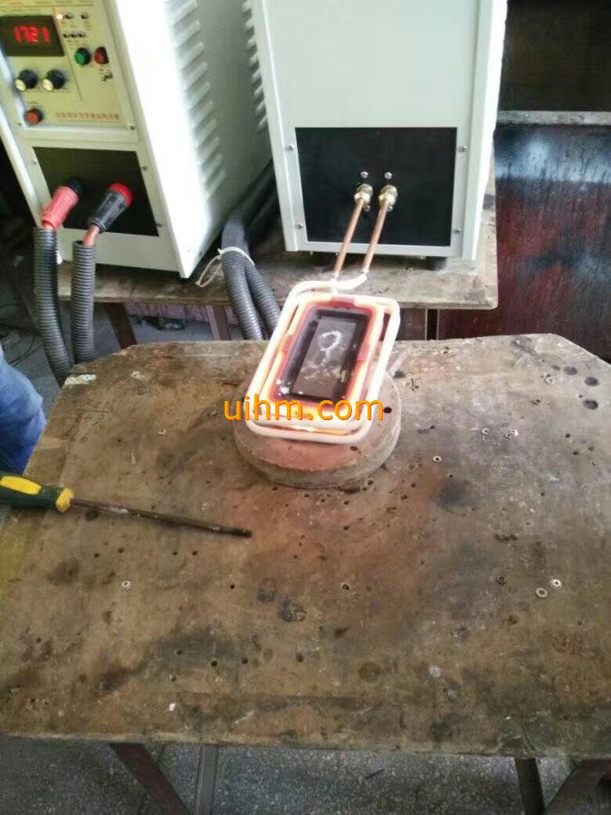 induction heating graphite mould for forming 3D glass of mobile