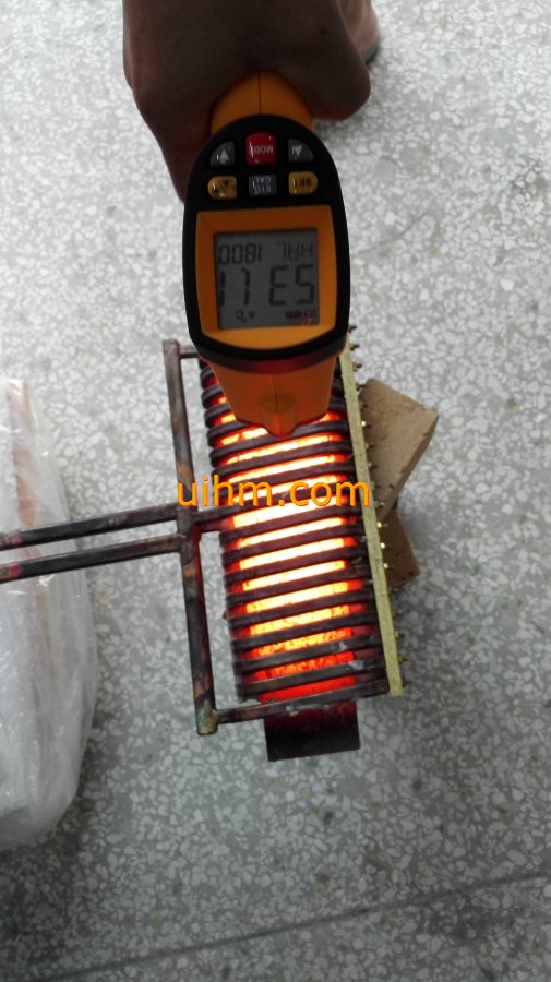 induction heating spring leaf by 120KW induction heaters (1)