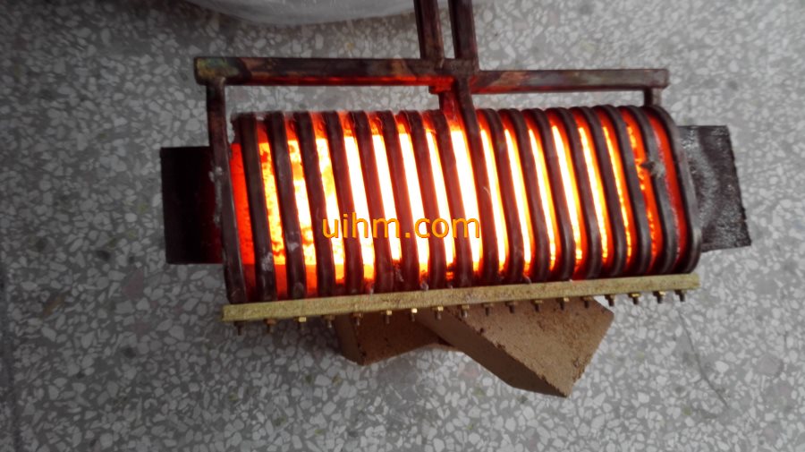 induction heating spring leaf by 120KW induction heaters (10)