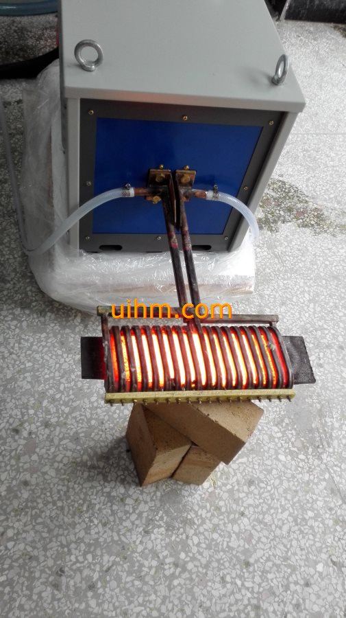 induction heating spring leaf by 120KW induction heaters (12)