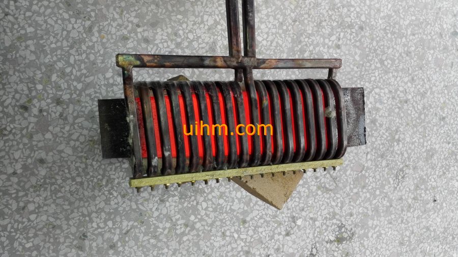 induction heating spring leaf by 120KW induction heaters (5)