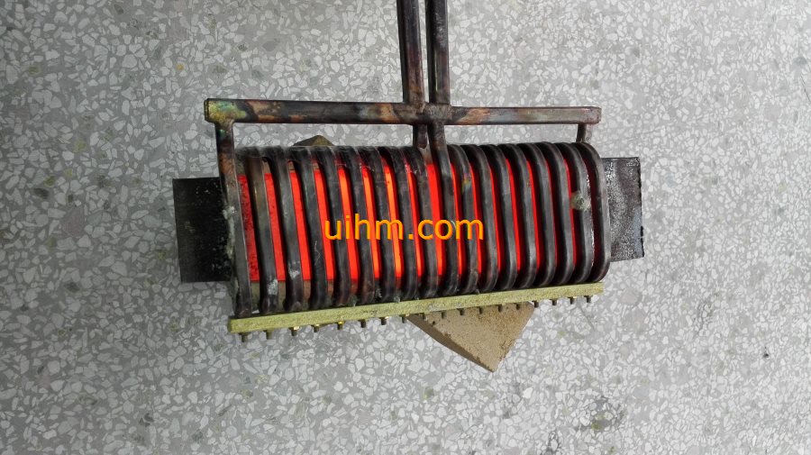 induction heating spring leaf by 120KW induction heaters (6)