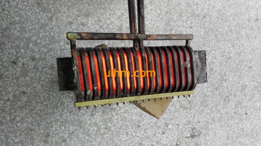 induction heating spring leaf by 120KW induction heaters (7)