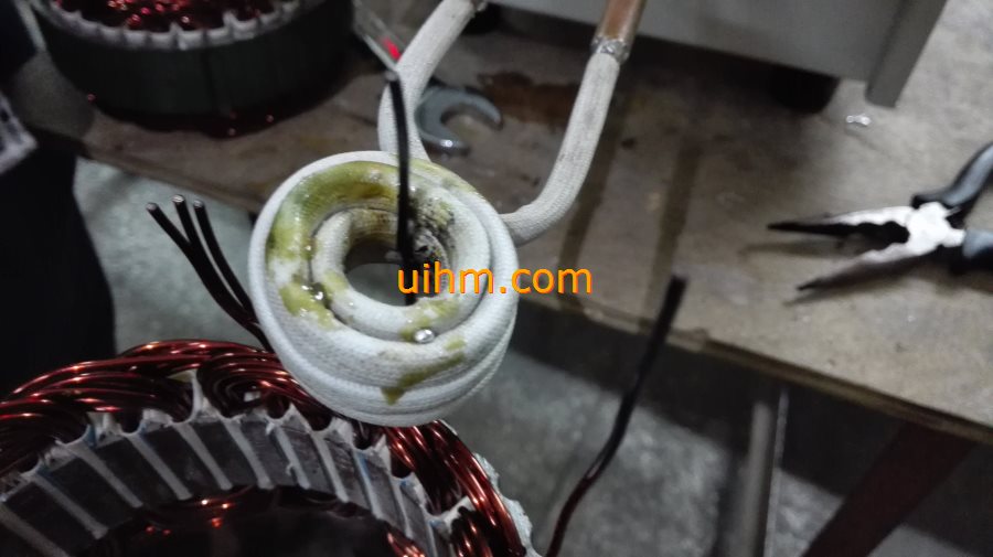 induction soldering stator parts (2)