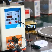 auto induction brazing machine by UHF series