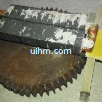 induction hardening gear surface