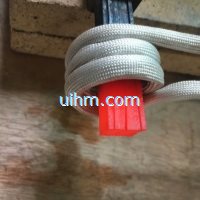 induction heating end of steel bar