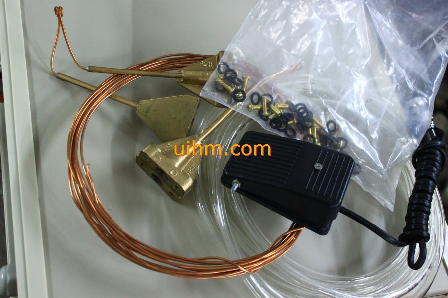 induction coil and spare copper pipes for UM-05AB-UHF induction heater