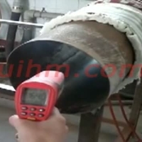 full air cooled induction heating machine for preheating steel pipeline by flexible induction coil