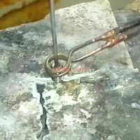 induction brazing tiny pipes, terminals by uhf induction heater (1)