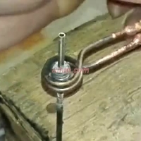 induction brazing tiny pipes, terminals by uhf induction heater (3)