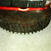 induction hardening side surface of gear (1)