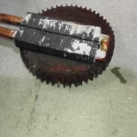 induction hardening side surface of gear (2)