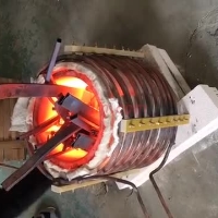 induction melting copper materials