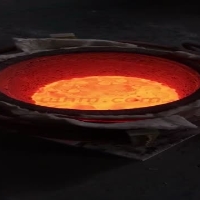 induction melting steel with magnetic stirring