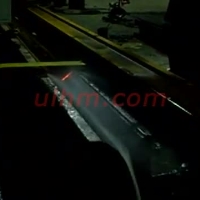 induction quenching rail and track