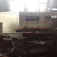 induction forging copper billets with auto feed system