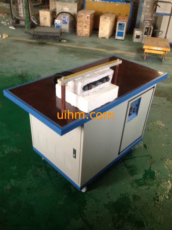 customized MF induction heater for forging steel rods (4)