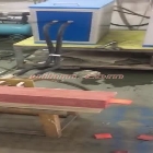 induction heating copper plates by MF machine