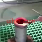 handheld induction heater for heating metal surface