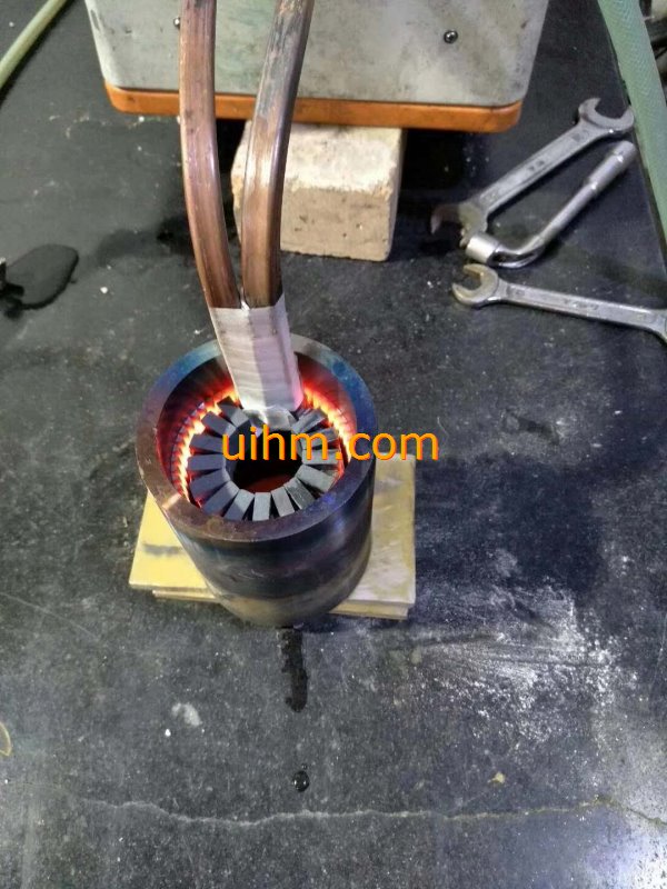 induction heating inner surface