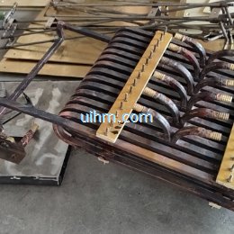 induction coil for forging steel plate